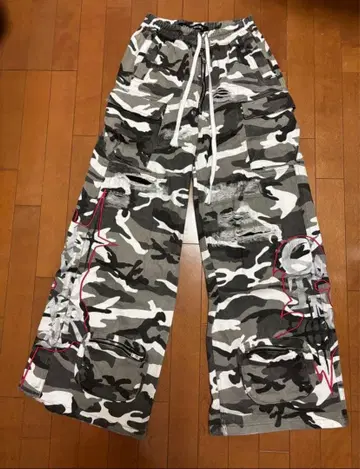 RYE CHASIN 카모플라쥬 팬츠 레어