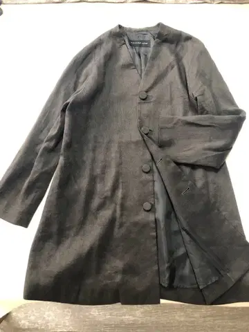 요건 레일 얇은 소재 코트