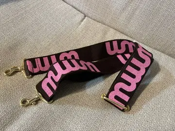 wmmw 로고 스트랩 브라운/핑크 새상품급