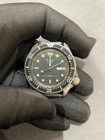 세이코 다이버 워치 블랙 본체만