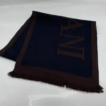 KO3534 GIORGIO ARMANI 울 머플러 브라운 x 블랙