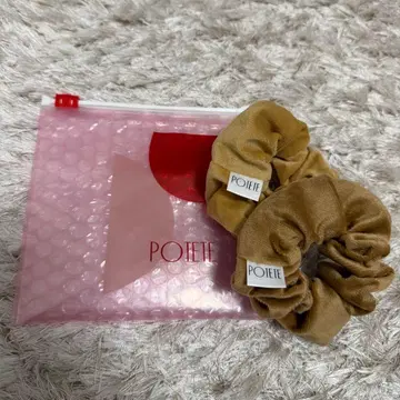 POTETE 벨로아 스크런치 2개 세트