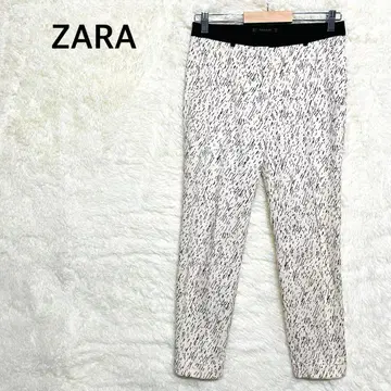 자라 베이직 올 패턴 S 사이즈 캐주얼 팬츠 후크 스트레이트 실루엣