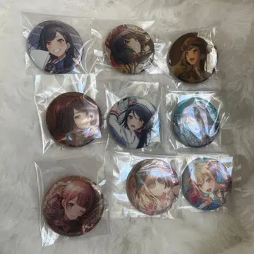 프로세카 캔 배지 세트 (쿄, 사키, 이치카, 호나미)