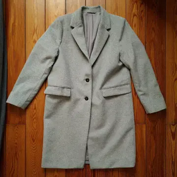 GU 그레이 체스터 코트