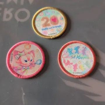 디즈니씨 더피&프렌즈 와펜