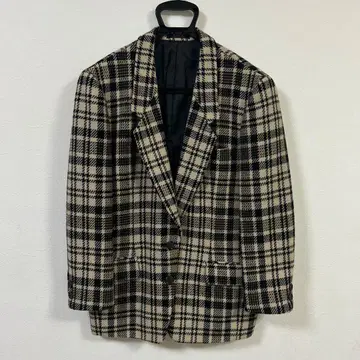 ROPE 체크 무늬 테일러드 자켓