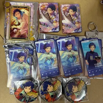 앙스타 중국 캔뱃지 키링 후시미 유즈루 10개