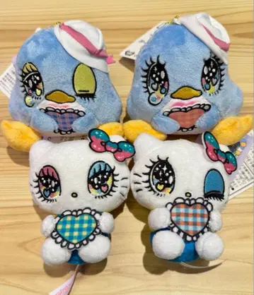 3 세키야 유리 에 x 산리오 키티 턱시도샘 전 종류 세트