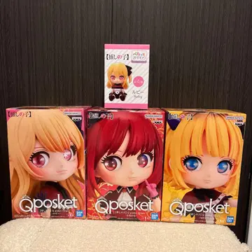 최애의 아이 B오마치 Qposket 피규어 4체 세트