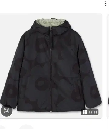 새상품급 marimekko 리버서블 코트