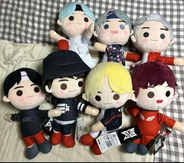 BTS 타이니탄 봉제 인형 7체 세트