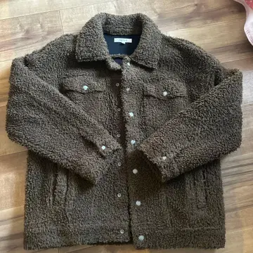 MOUSSY 보아 자켓 브라운