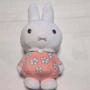가격 인하! 미피 꽃 원피스 봉제 인형 약 32cm