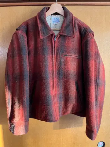 Dog-Fight Co. 플란넬 자켓 빨검 체크