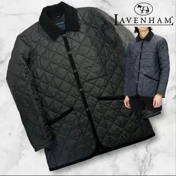 컨디션 최상 LAVENHAM DENHAM 덴함 퀼팅 자켓 34