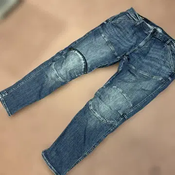 지스타로우 데님 팬츠 빅 사이즈 스트레치