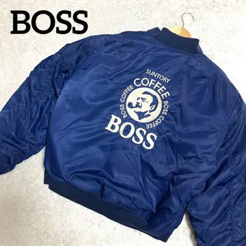 초레어 BOSS COFFEE 90's 초대 보스 점퍼 MA-1 L 사이즈
