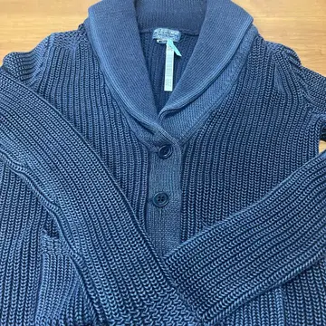 폴로 진스 컴퍼니 다크 그레이 가디건 XS