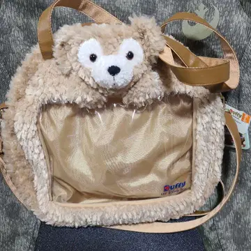 상하이 디즈니랜드 더피 디자인 숄더백