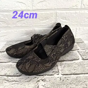 ARCOPEDICO 알코페디코 레이스 디자인 플랫슈즈 24cm