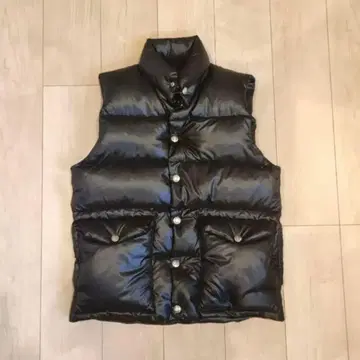 FAT 블랙 다운 베스트 남성용