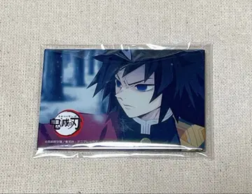 귀멸의 칼날 토미오카 기유 장면 사진 스퀘어 캔뱃지