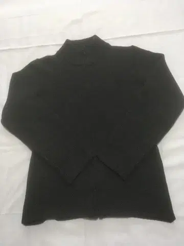 새상품급 Ici et La 다크 그레이 집업 니트 가디건 사이즈 2