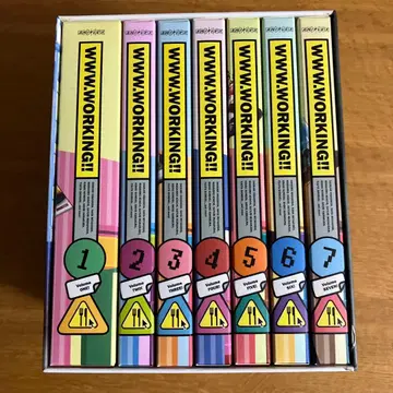 애니메이션 WWW.WORKING!! Blu-ray 7권 세트