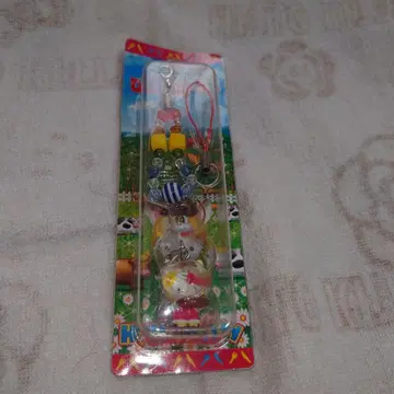 햄버거 레스토랑 삘리 돈키 x 헬로키티 스트랩