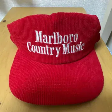 말보로 Marlboro Country Music 캡 CAP 코듀로이