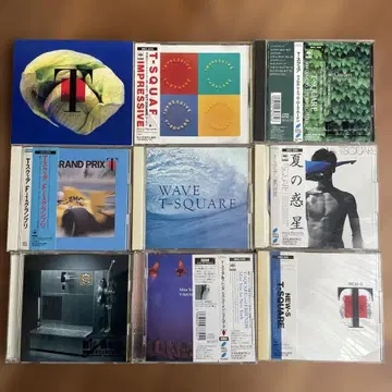 T-SQUARE / 앨범 컬렉션 (11장)