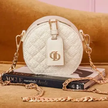 Darich 트위드 서클 미니백