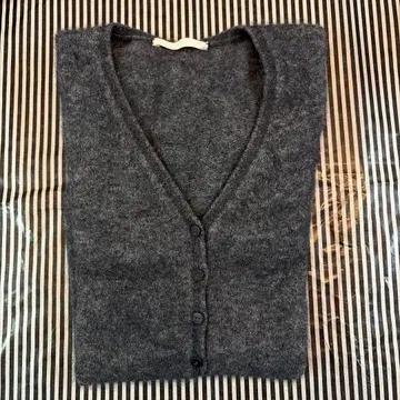 Plage Light Fur Midi 가디건