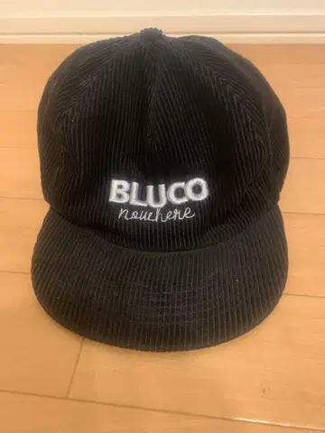 BLUCO 코듀로이 캡 블랙