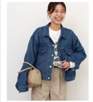 JOURNALSTANDARDrelume 와이드 데님 자켓 블루