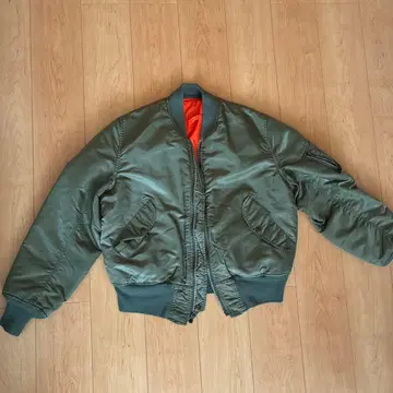 MA-1 플라이트 자켓 M 사이즈 올리브