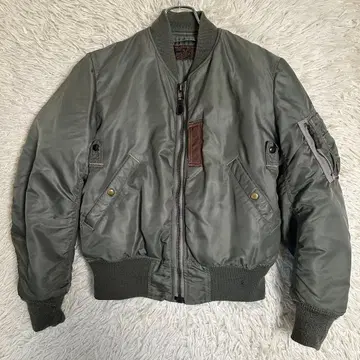 [ REALMcCOY'S ] 마코이즈 ma-1 플라이트 자켓 S 그린