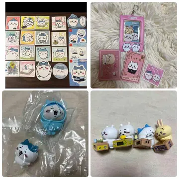 치이카와 (먼작귀) 씰 피규어 종이상자 워치