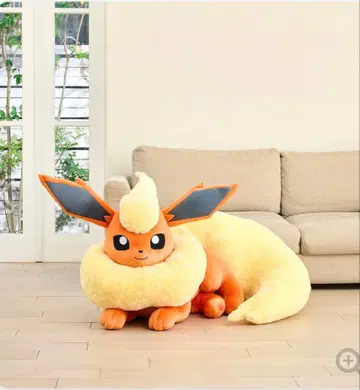 등신대 부스터 네소베리 포켓몬 센터 한정판 봉제 인형