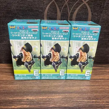 원피스 월드 컬렉션 샤봉디 제도 최악의 세대 2 드레이크 피규어 3개