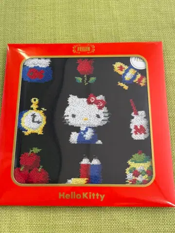 미사용 새상품 페이러 FEILER 헬로키티 손수건 산리오 한정판