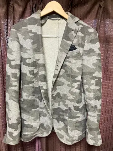 MESSAGIERE 카모플라쥬 테일러드 자켓 사이즈 44