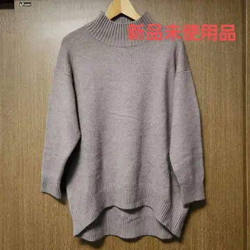 미사용 새상품 글로벌 워크 마쉬멜로우 터치 튜닉 풀오버