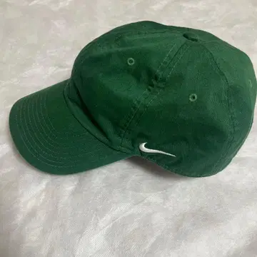 새상품급 NIKE 캡 그린