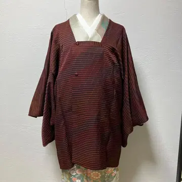 겨울용 코트 크림슨 그라데이션 새상품급