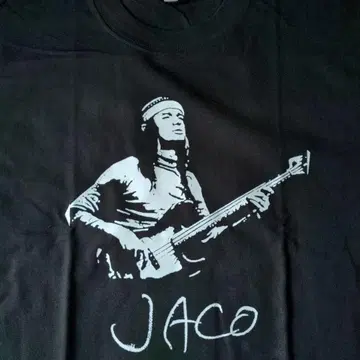 자코 파스트리아스 JACO 프린트 T셔츠 블랙