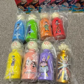 드래곤볼 켄터키 보틀 컴플리트 8개 세트 미사용