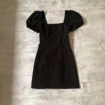 ZARA 자라 미니 원피스 상의 블랙