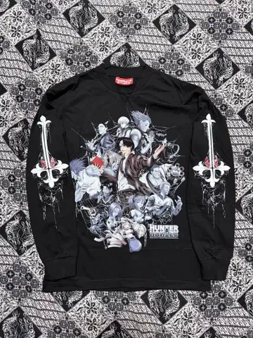 Hunter X hunter 롱 티셔츠 헌터헌터 애니메이션